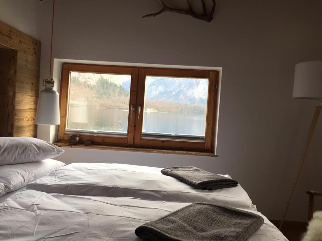 Bootshaus Am Hallstaetter See 哈尔施塔特 外观 照片