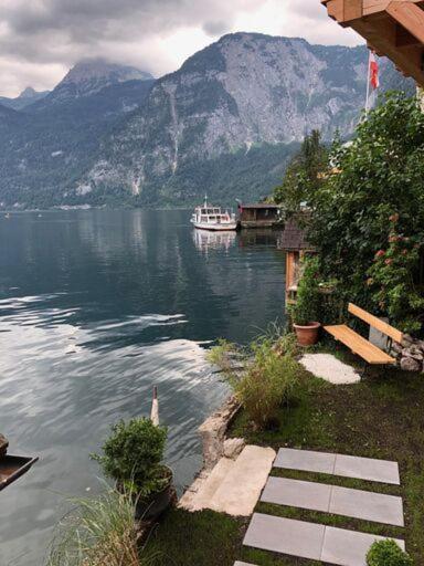 Bootshaus Am Hallstaetter See 哈尔施塔特 外观 照片